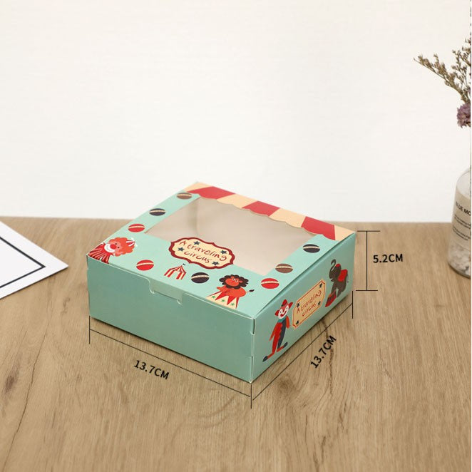 Egg yolk Box S/M/L cupcakes boxes Wedding/Birthday home party pastry gift boxes