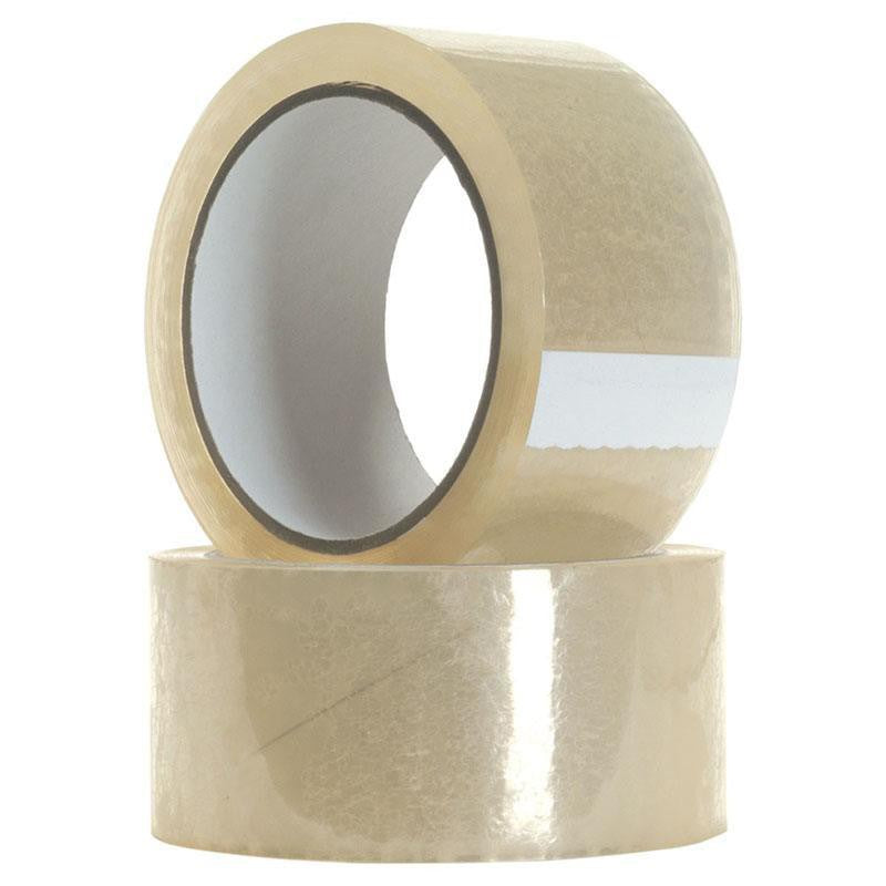 Fragile Tape (RED/WHITE/YELLOW) |Clear 1"100/ 2"100/2"200 Packaging Tape/Scotch Tape | Tan2"100