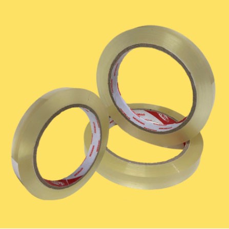 Fragile Tape (RED/WHITE/YELLOW) |Clear 1"100/ 2"100/2"200 Packaging Tape/Scotch Tape | Tan2"100