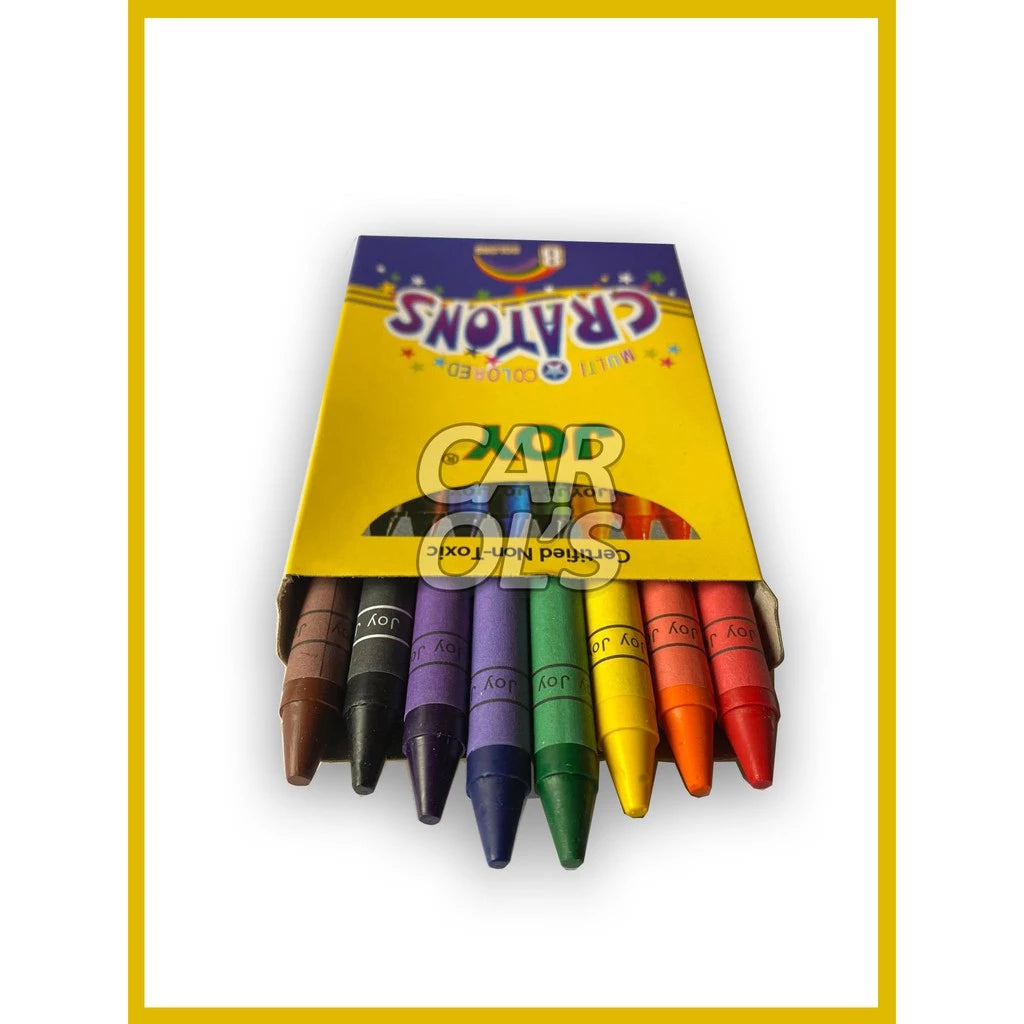JOY Crayons 8 COLORS | Multi-colored crayons