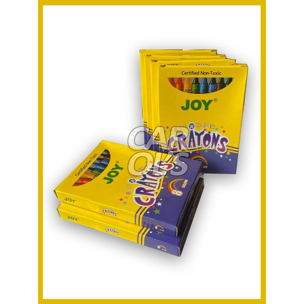 JOY Crayons 8 COLORS | Multi-colored crayons