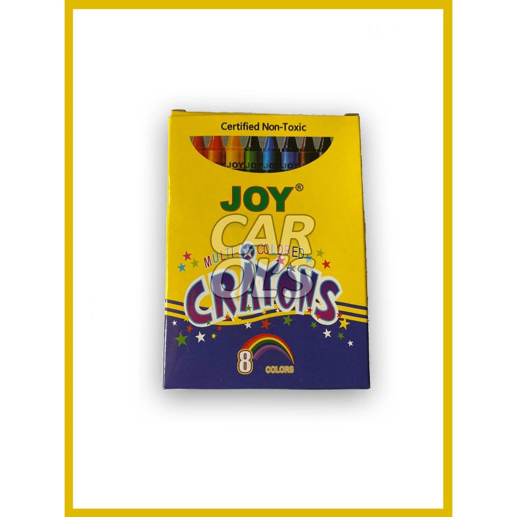 JOY Crayons 8 COLORS | Multi-colored crayons