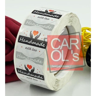 500 sheets | More Designs Stickers | self-adhesive label sealing packaging label | 2.5 cm / 1 inch