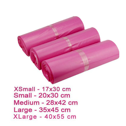(100pcs) Courier Shipping Pouch/ Poly mailer CLEAR POUCH Self Adhesive Mailer Pouch/Plastic Packaging