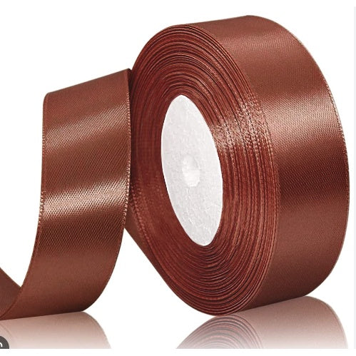 (25 yards/roll) 2cm Satin Ribbon Wholesale Gift Packing Christmas decoration Ribbons roll fabric