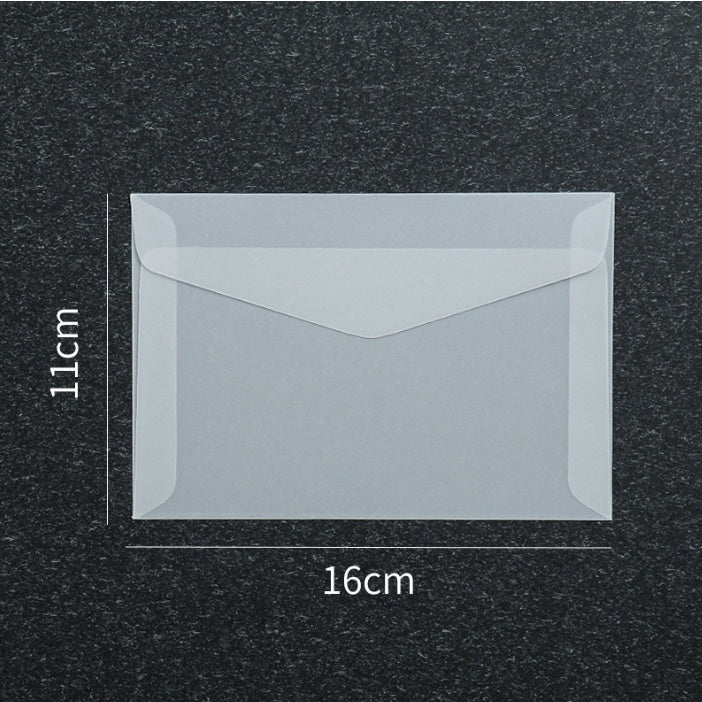 1pc | Transparent envelope for invitation / Translucent Envelope for invitation