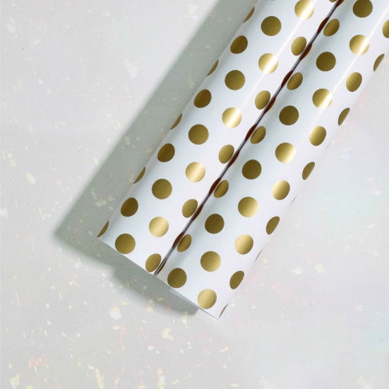 (5pcs) Glossy coated paper gift gift paper metal birthday gift wrapping paper