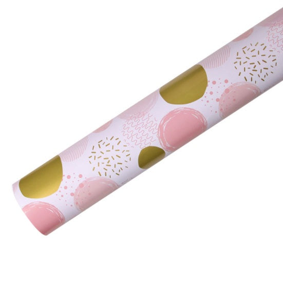 (5pcs) Glossy coated paper gift gift paper metal birthday gift wrapping paper