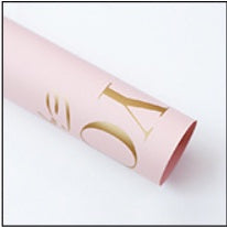 20pcs | ILOVEYOU print thickened wrapping paper flower boquet wrapper