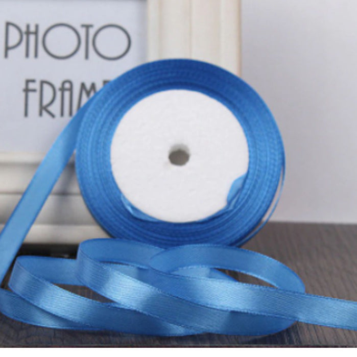 (25 yards/roll) 1cm Satin Ribbon Wholesale Gift Packing Christmas decorationRibbons roll fabric