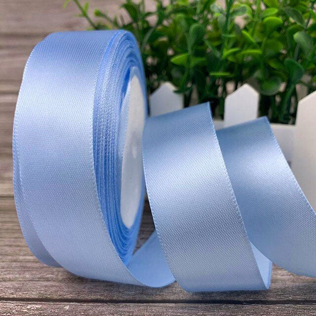 (25 yards/roll) 2.5cm Satin Ribbon Wholesale Gift Packing Christmas decoration Ribbons roll fabric