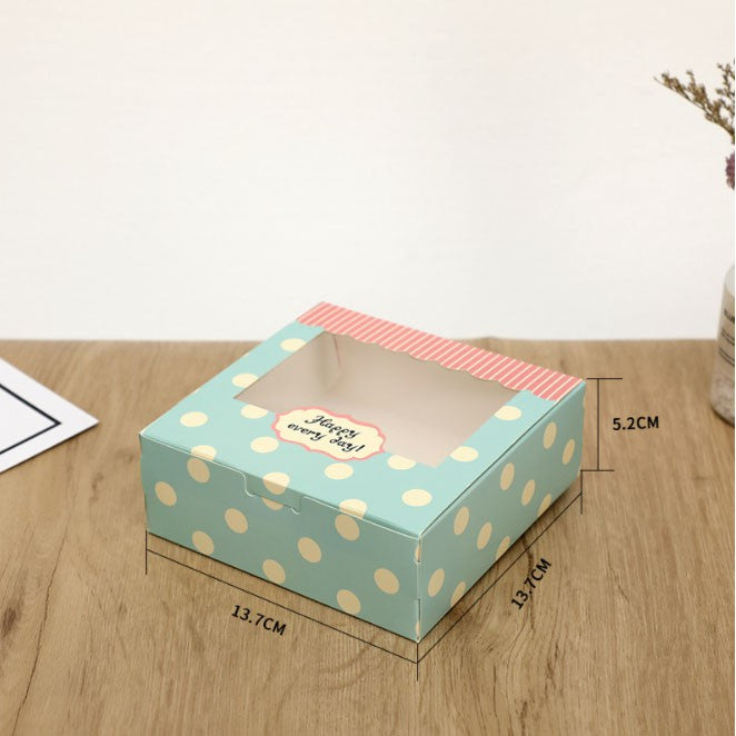 Egg yolk Box S/M/L cupcakes boxes Wedding/Birthday home party pastry gift boxes