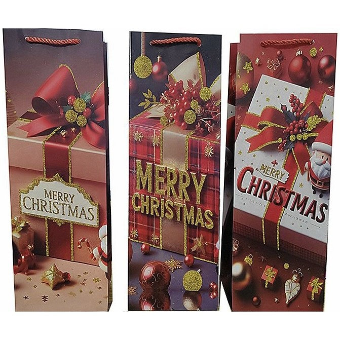 Premium Quality Wine Paper Bag giveaways paper bag Kraft material wine paper bag