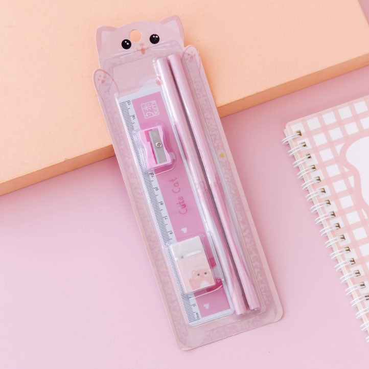 5 in1 Stationary Set Children's Pencils Stationary School Supplies Stationary Set For Kid's