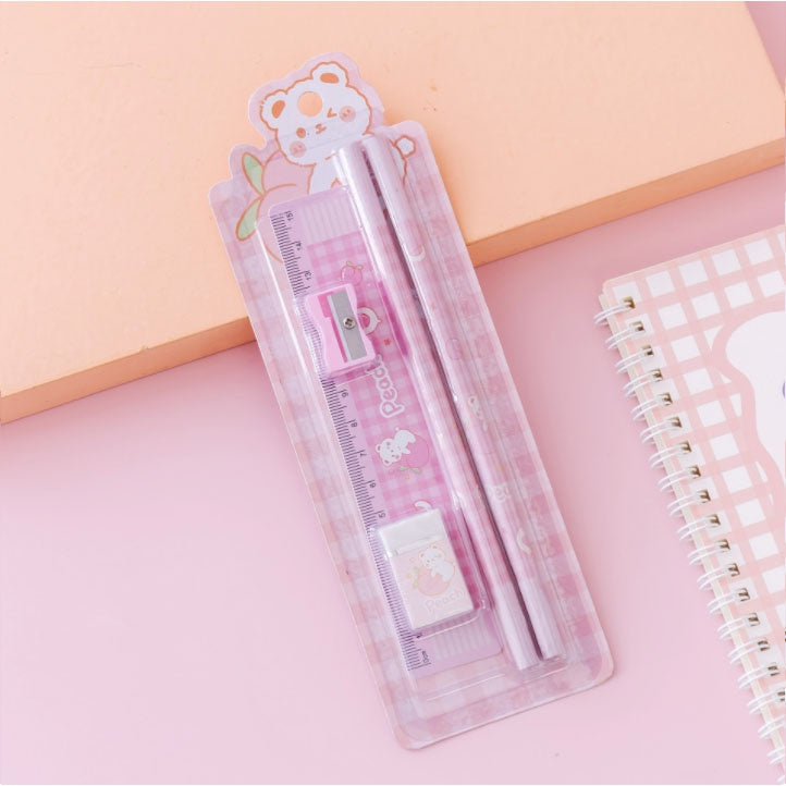 5 in1 Stationary Set Children's Pencils Stationary School Supplies Stationary Set For Kid's