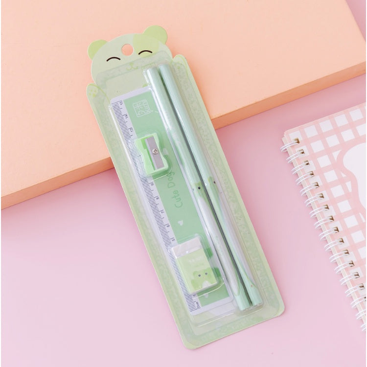 5 in1 Stationary Set Children's Pencils Stationary School Supplies Stationary Set For Kid's