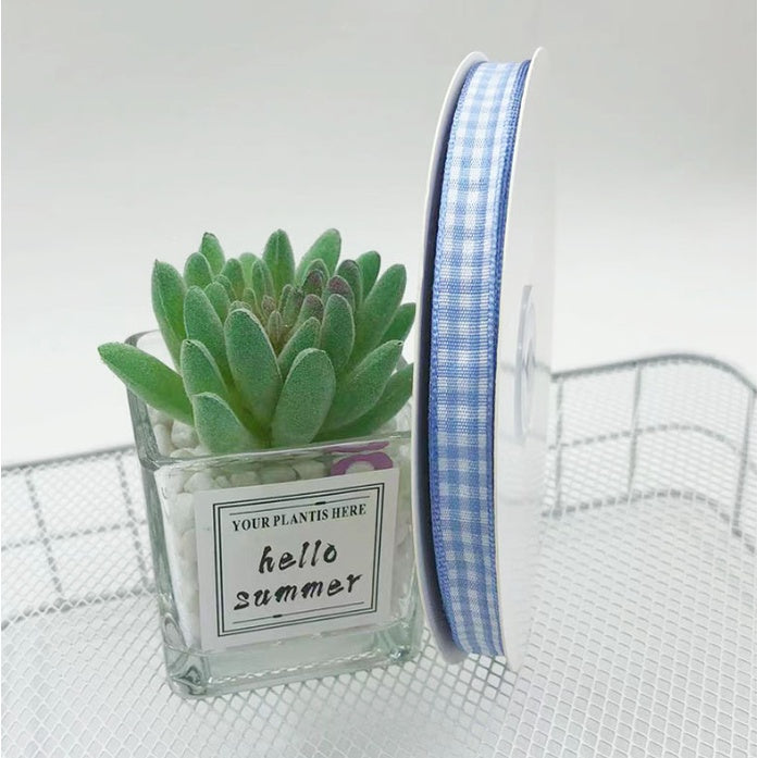 5 Yards | High Quality Checkered Ribbon Decoration Gift Lace