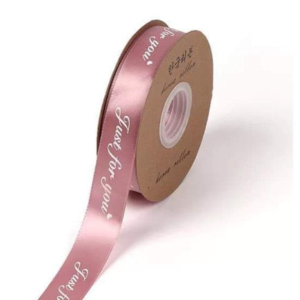 (45 Yards) 1cm 2.5cm Colorful just for you Ribbon Roll Gift Flower Wrapping Decorations II