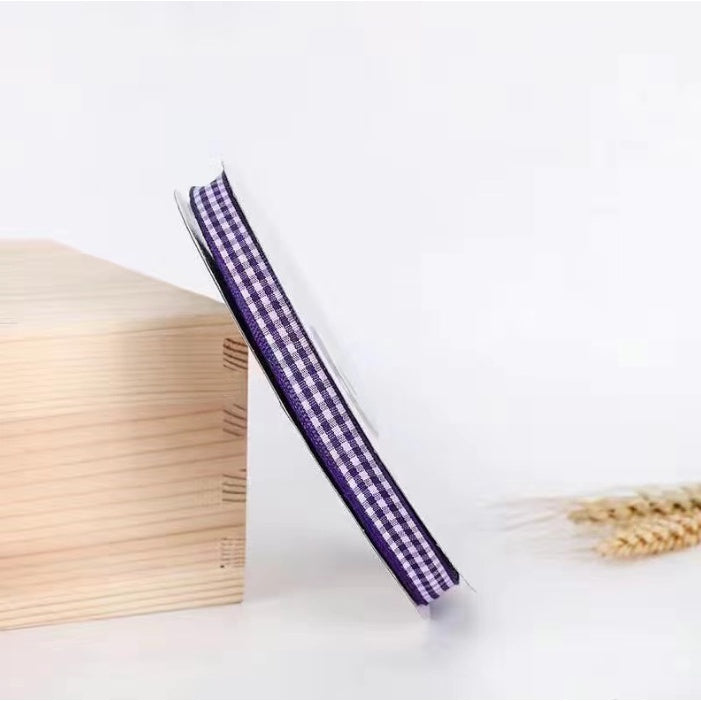 5 Yards | High Quality Checkered Ribbon Decoration Gift Lace