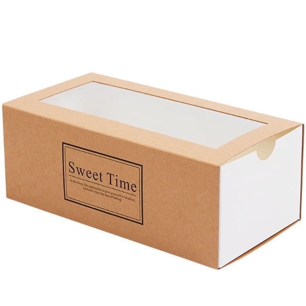 1pc Cake roll box Pastry Banana Loaf Brownies Cookies Tart Box