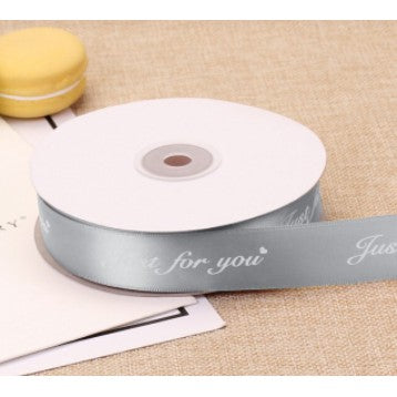 (45 Yards) 1cm 2.5cm Colorful just for you Ribbon Roll Gift Flower Wrapping Decorations II