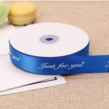 (45 Yards) 1cm 2.5cm Colorful just for you Ribbon Roll Gift Flower Wrapping Decorations II