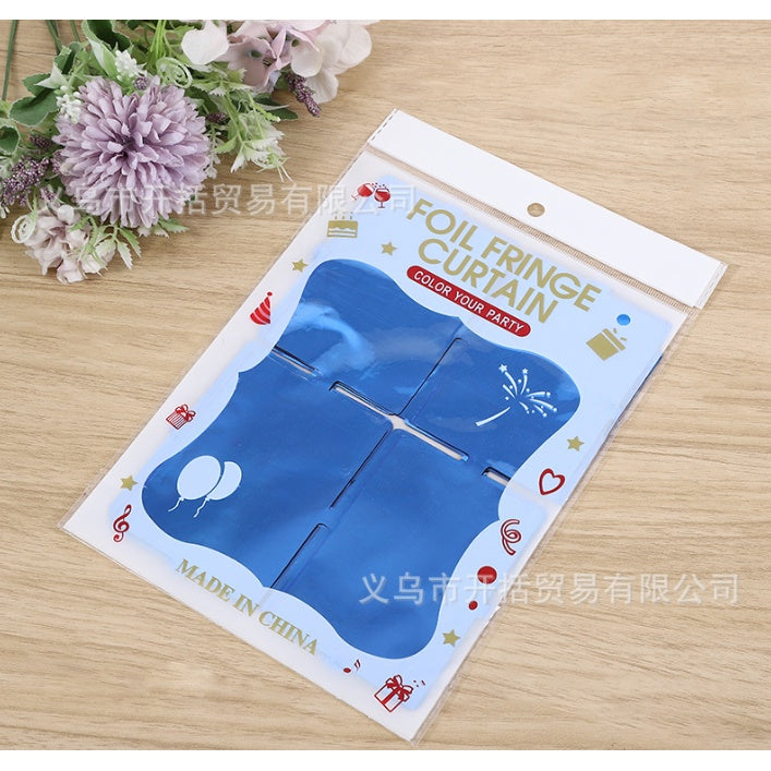 (2 METERS) SQUARE foil curtain party needs birthday decor party decorations foil curtain