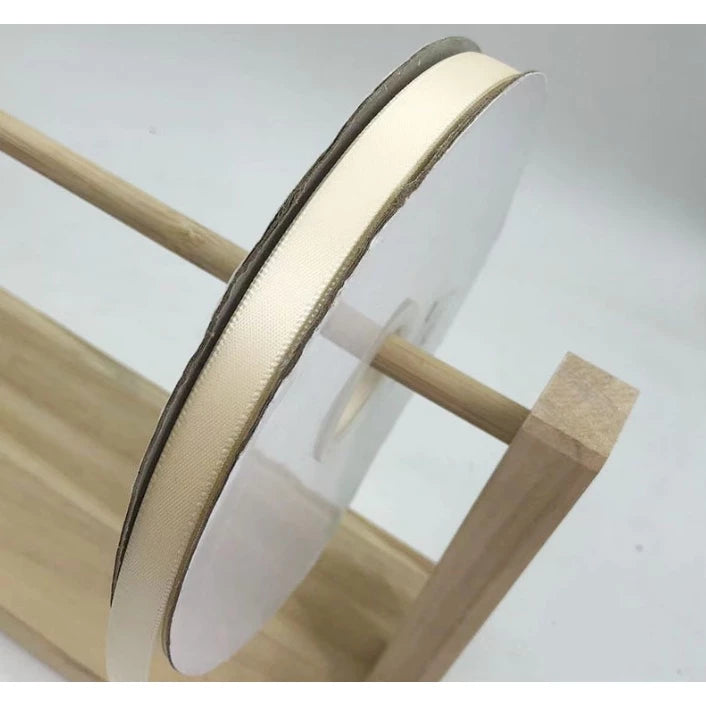 (0.6cm, 1cm, 2cm, 4cm, 5cm) Milky White 5 Yards High Quality Satin Ribbon High Quality Sin