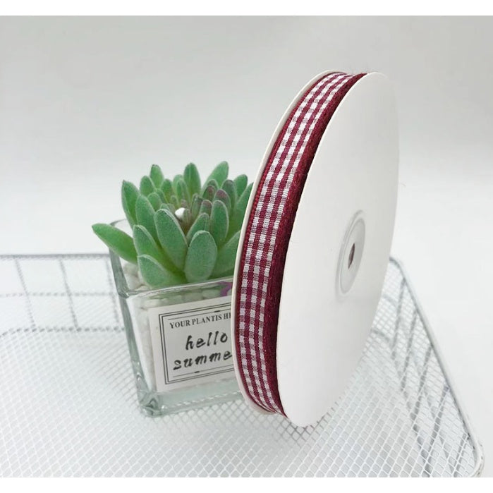 5 Yards | High Quality Checkered Ribbon Decoration Gift Lace