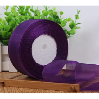 (1.5cm |50 yards/roll) organza ribbon wholesale gift wrapping decoration Christmas ribbons