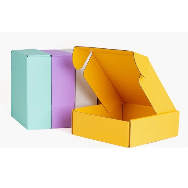 FULL COLORED High-end Carton Corrugated Cardboard Box Packaging Kraft