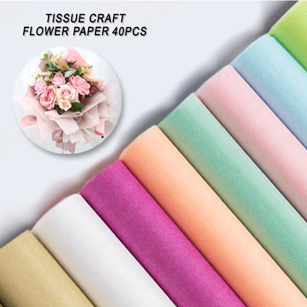 38pcs | Sydney tissue paper Korean gift bouquet wrapping paper lined with copy paper