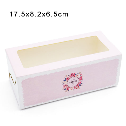 1pc Cake roll box Pastry Banana Loaf Brownies Cookies Tart Box