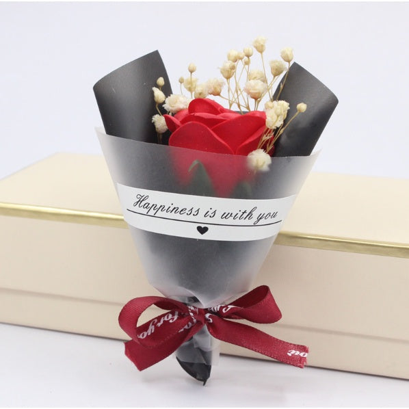 Mini Dried Flowers Gypsophila Small Bouquet, Preserved Flower Mini Bouquet