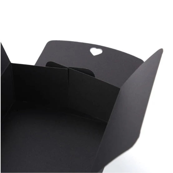 Foldable Gifts Packaging Box Kraft Carton Gift Box Kraft/Black Packaging Box