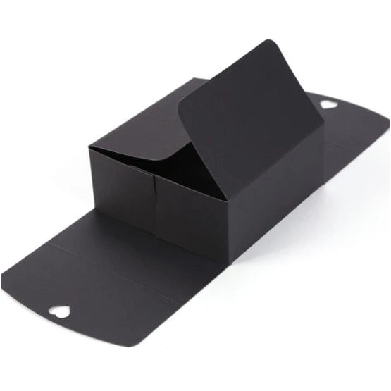 Foldable Gifts Packaging Box Kraft Carton Gift Box Kraft/Black Packaging Box