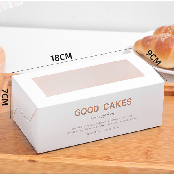 1pc Cake roll box Pastry Banana Loaf Brownies Cookies Tart Box