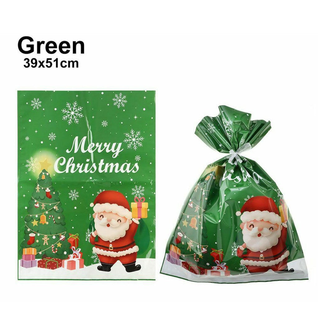 1pc Christmas Gift Flat Pocket Pastry Bag Candy Bag Candy Bag Gift bags
