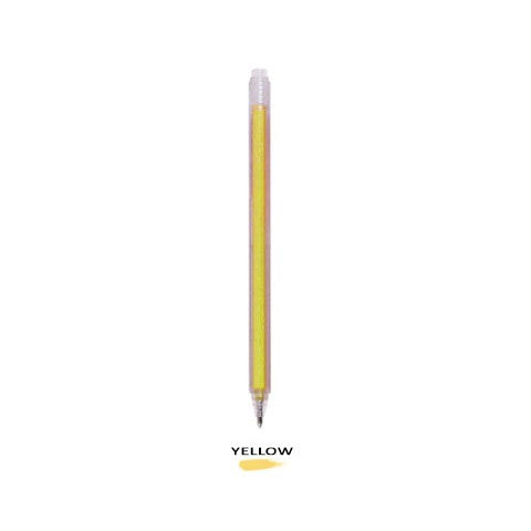 1pc Glitter Pearl Pen | Flash pen | gel pen triangle hand bar