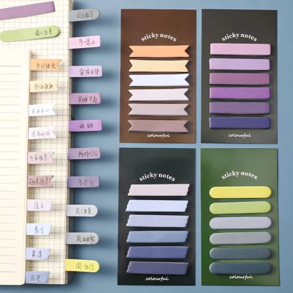 Gradient six index sticky notes /Memo Pad Sticky notes