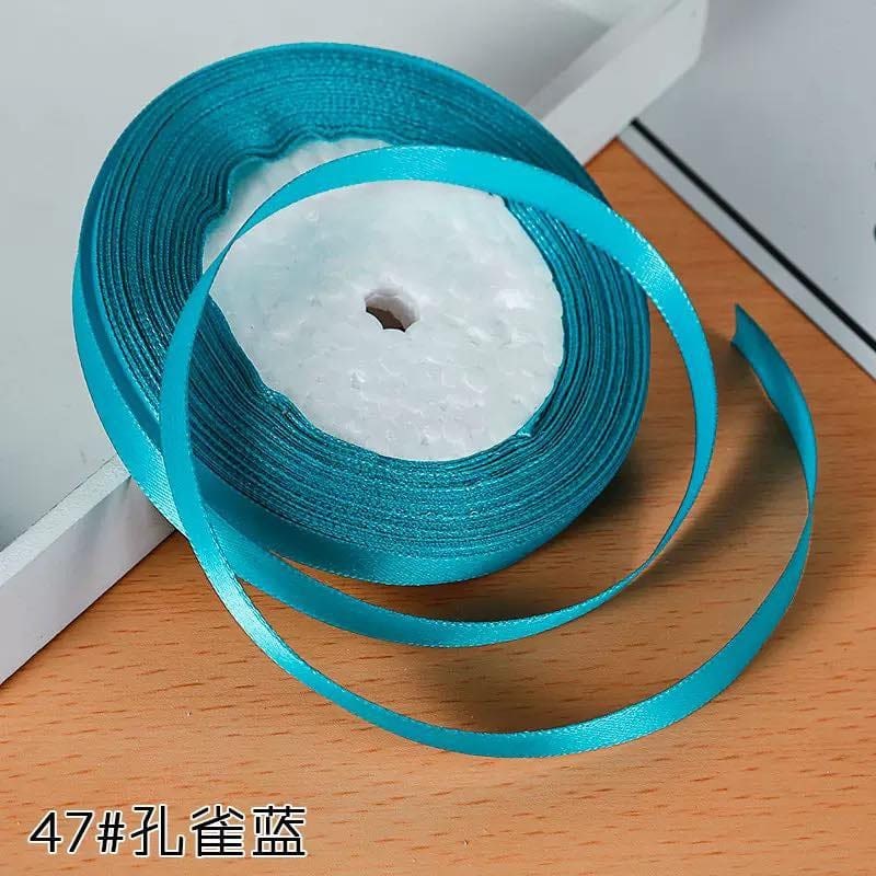 (25 yards/roll) 1cm Satin Ribbon Wholesale Gift Packing Christmas decorationRibbons roll fabric