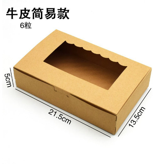 Egg yolk Box S/M/L cupcakes boxes Wedding/Birthday home party pastry gift boxes