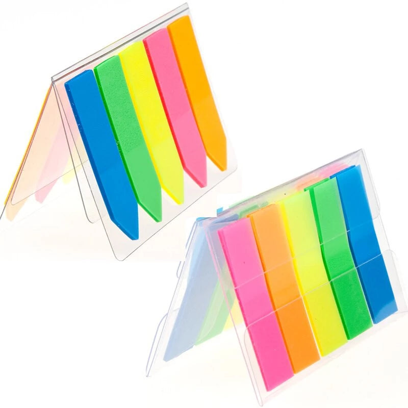 Post-it label, index sticker, classification mark sticker, translucent note, color indicator Strip