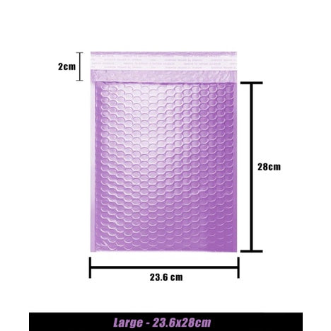 Pink | Blue | Peach | Black Thankyou Bubble Mailer Plastic Padded Envelope Shipping Bag Packaging1pc