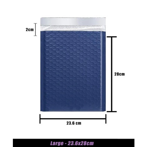 Pink | Blue | Peach | Black Thankyou Bubble Mailer Plastic Padded Envelope Shipping Bag Packaging1pc