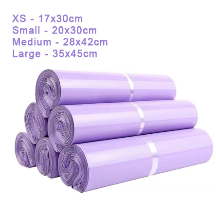 (100pcs) Courier Shipping Pouch/ Poly mailer CLEAR POUCH Self Adhesive Mailer Pouch/Plastic Packaging