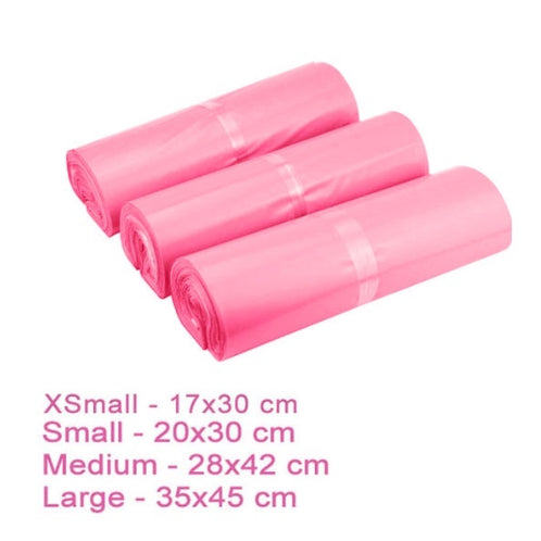 (100pcs) Courier Shipping Pouch/ Poly mailer CLEAR POUCH Self Adhesive Mailer Pouch/Plastic Packaging