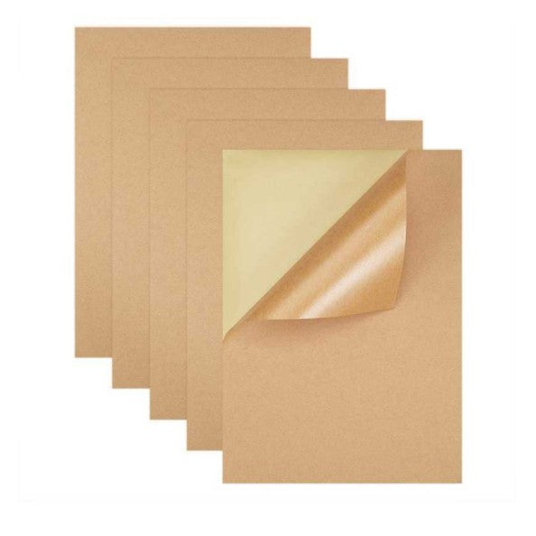 (20 | 100 pcs) Printable Inject Sticker paper Matte, Glossy & Kraft A4 | A6
