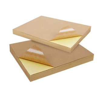 (20 | 100 pcs) Printable Inject Sticker paper Matte, Glossy & Kraft A4 | A6