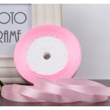 (25 yards/roll) 1cm Satin Ribbon Wholesale Gift Packing Christmas decorationRibbons roll fabric
